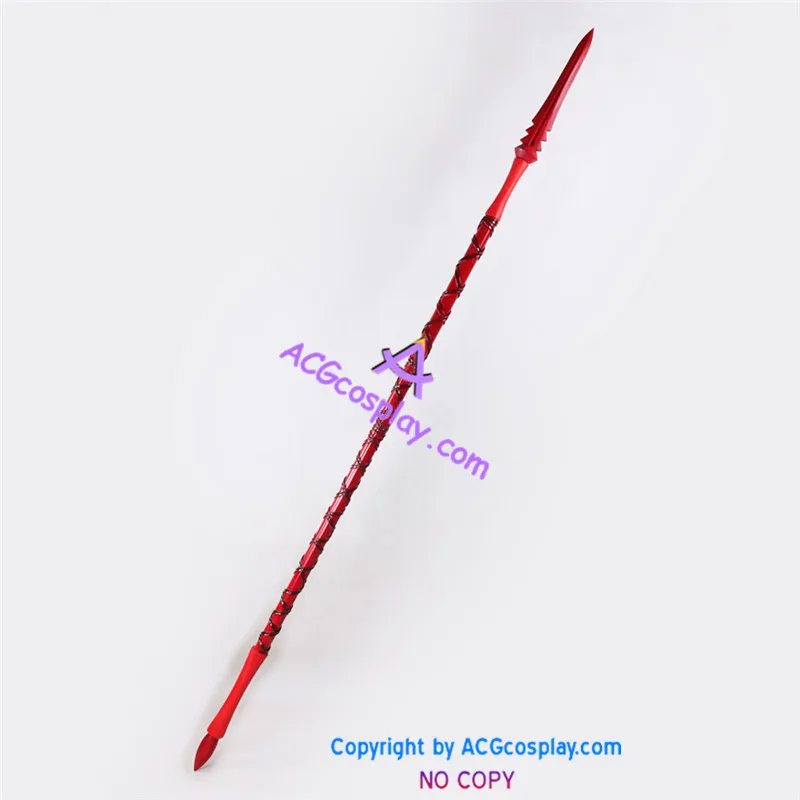 Fate Stay Night Lancer Cu режиме копье реквизит Косплэй опору ПВХ сделал|fate stay night lancer|cosplay