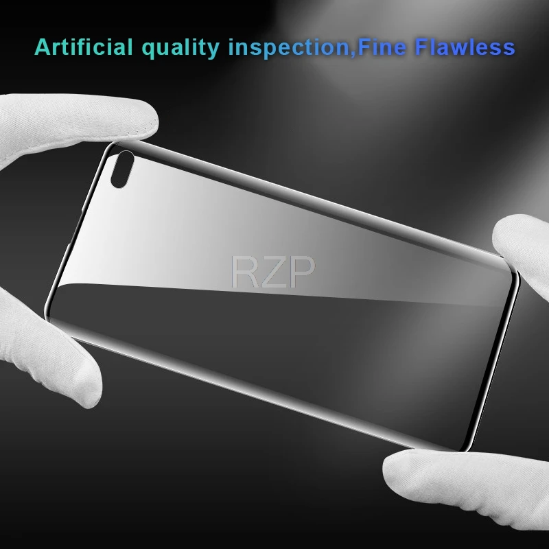 RZP 9D изогнутый полный протектор экрана для Samsung Galaxy S7 edge S8 S9 S10 Plus S10e + TPU пленка (не