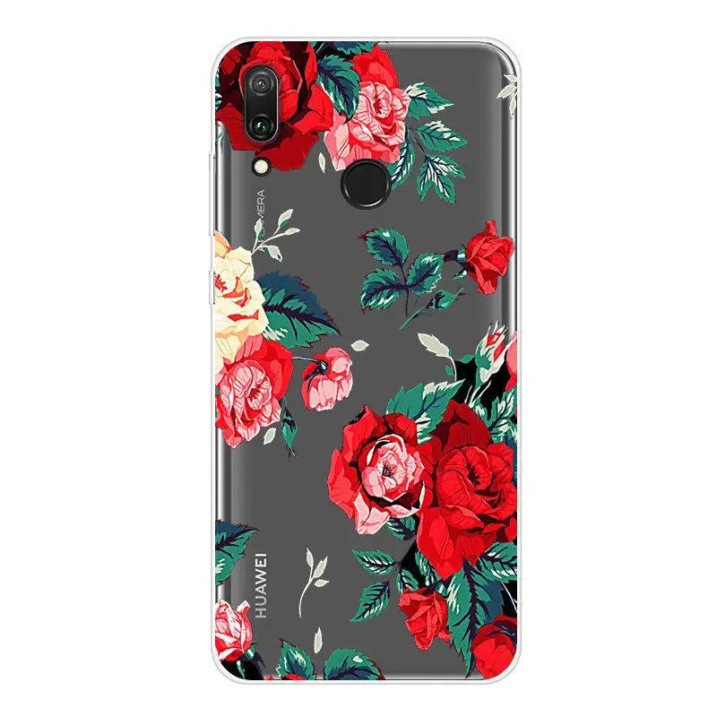 Чехол для Huawei Y6 2019 силиконовая задняя крышка чехол телефона MRD LX1 LX1F Y 6 Prime Y6Prime