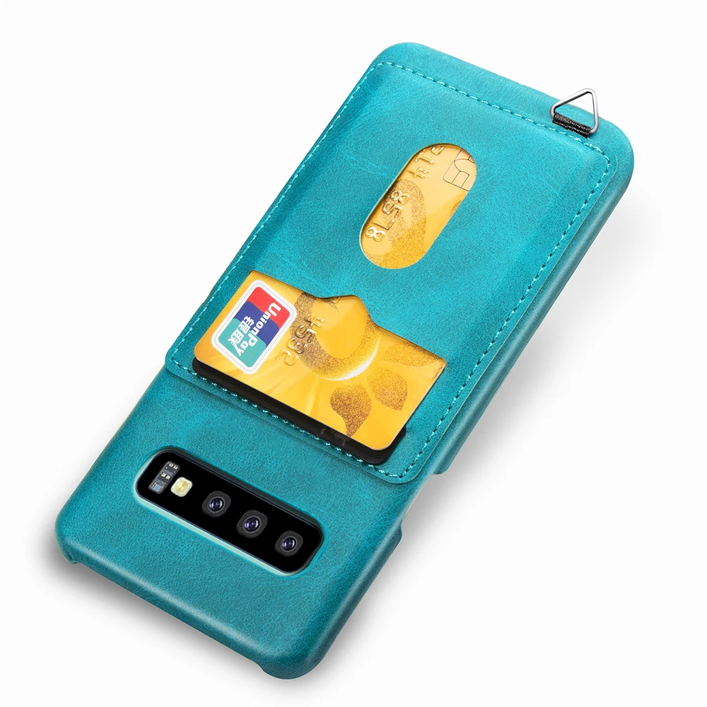 Мягкий силиконовый Искусственная кожа флип чехол для samsung S10E lite S10 плюс S9 S8 S7 plus note