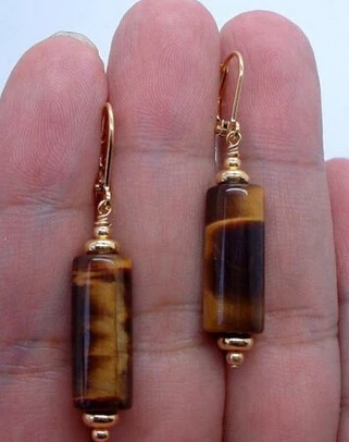 Бесплатная доставка &gt&gt&gt wb003 новые модные гладкие коричневые серьги подвески с