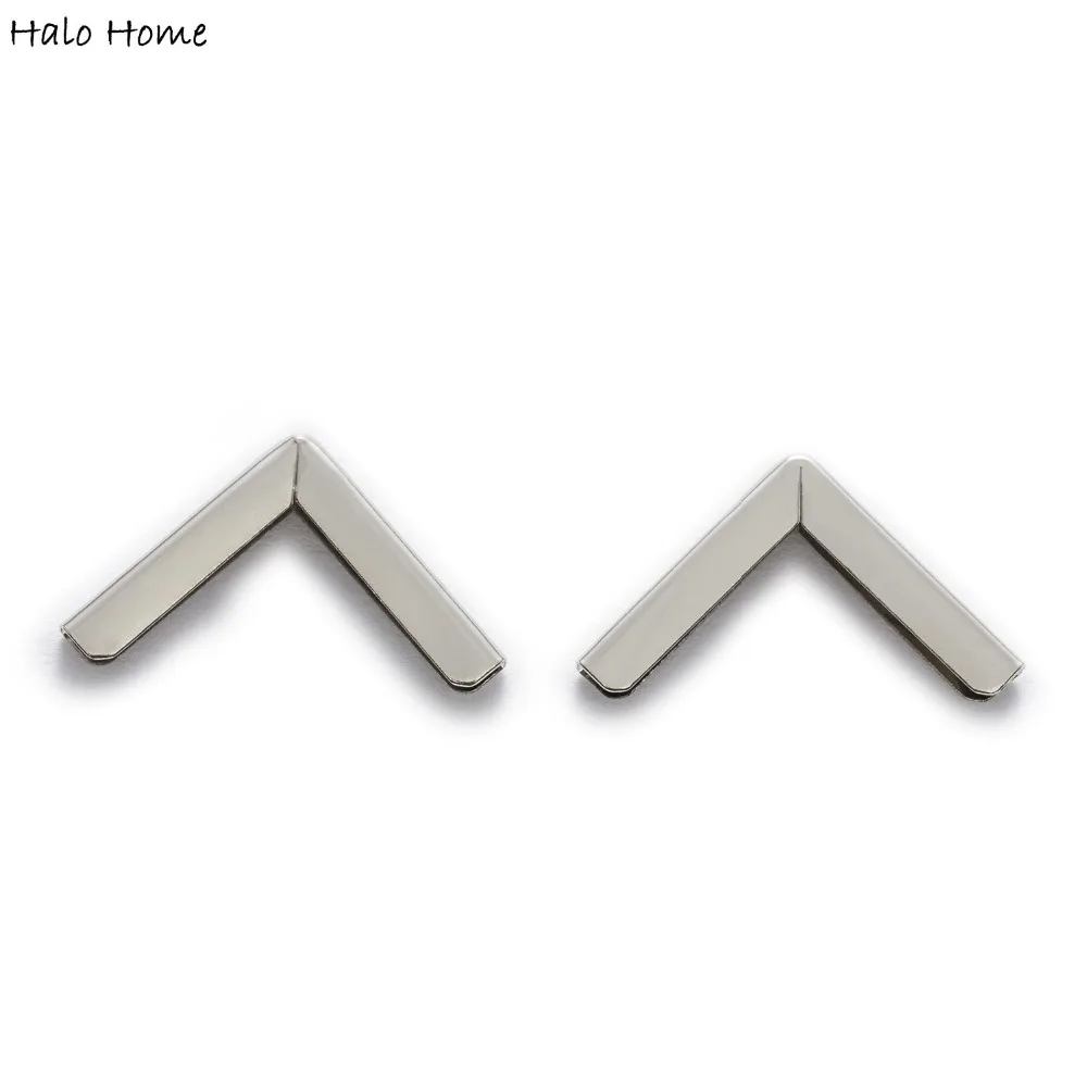 25 шт. ровный Серебряный тон книга Скрапбукинг альбомов папки коробка сумки