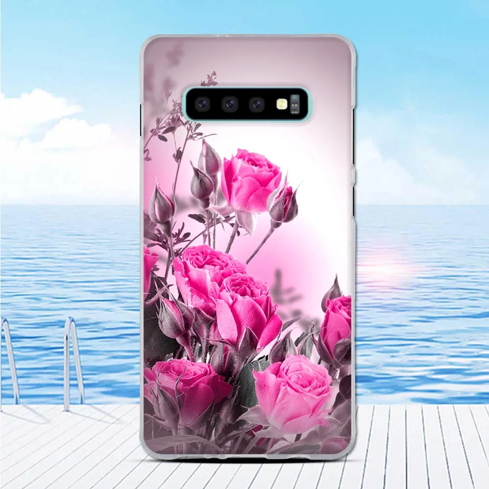 For Samsung Galaxy S10 Plus Case Soft Silicone Fundas Pattern Bumper S 10 TPU Cover | Мобильные телефоны и аксессуары