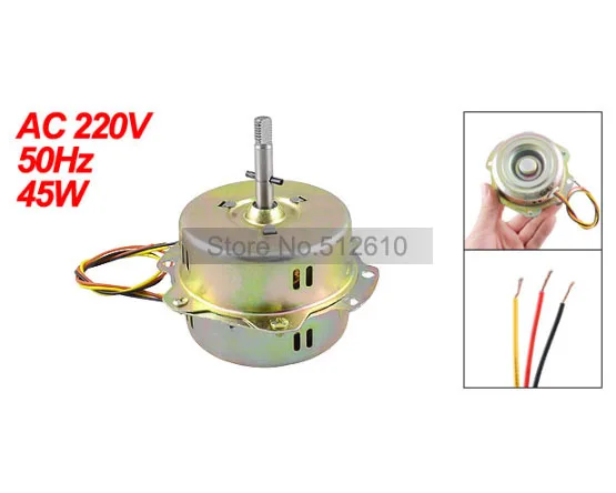 AC 220V 50Hz 45W вытяжной вентилятор мини микро мотор Латунь Тон w кабель | Бытовая