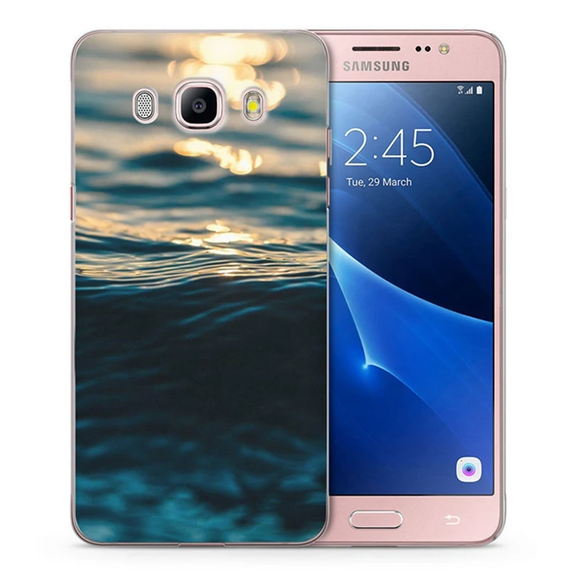 For Samsung Galaxy A3 A5 2016 2015 2017 prime J1 J2 J3 J5 J7 G530H S8/plus Note 8 Soft TPU Silicone Leaf Painted Case C014 |