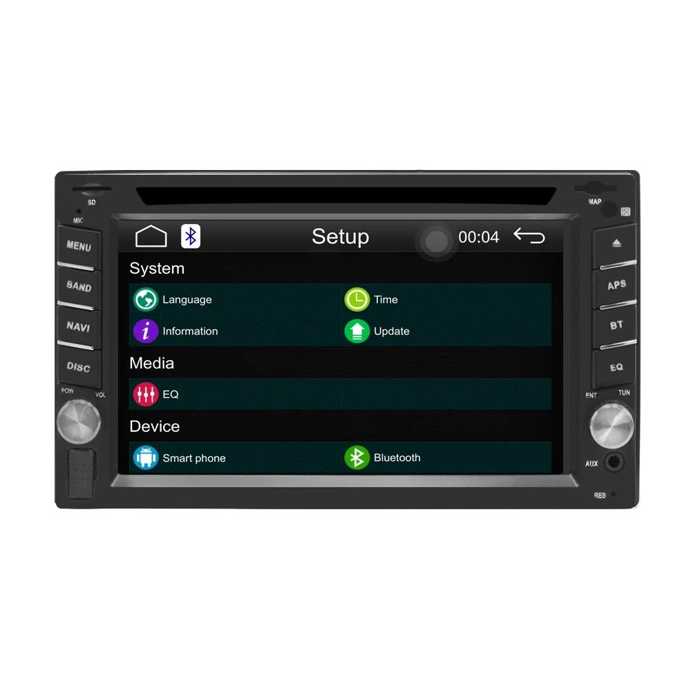 2din автомобильный DVD Радио Универсальный Авторадио carplay стерео In-Dash FPS Bluetooth USB/SD/AV-IN управление рулем сенсорный FM AM CAM