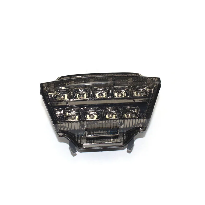 Мотоцикл задний стоп сигнал Интегрированный Светодиодный светильник лампы для