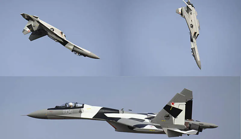 Двойной 70 мм ducted SU35 советский Электрический радиоуправляемый самолет с