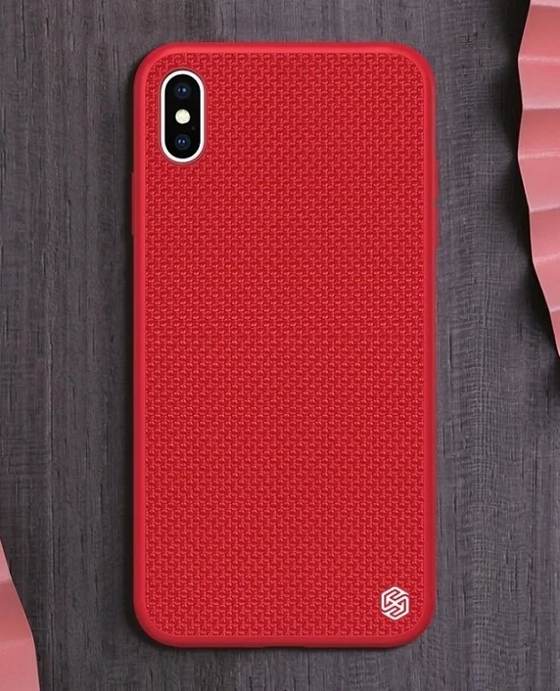 Nylon Case Red Nillkin синтетическая углеродная ПП Пластиковая Задняя крышка для iPhone X/Xs Max/Xr чехол ультра тонкий для iPhone 5,8 ''/6,5/6,1 - Цвет: Nylon Case Red