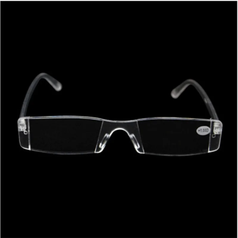 Прозрачная Сумка футляр для очков без оправы пресбиопии 1 00 4 диоптрий