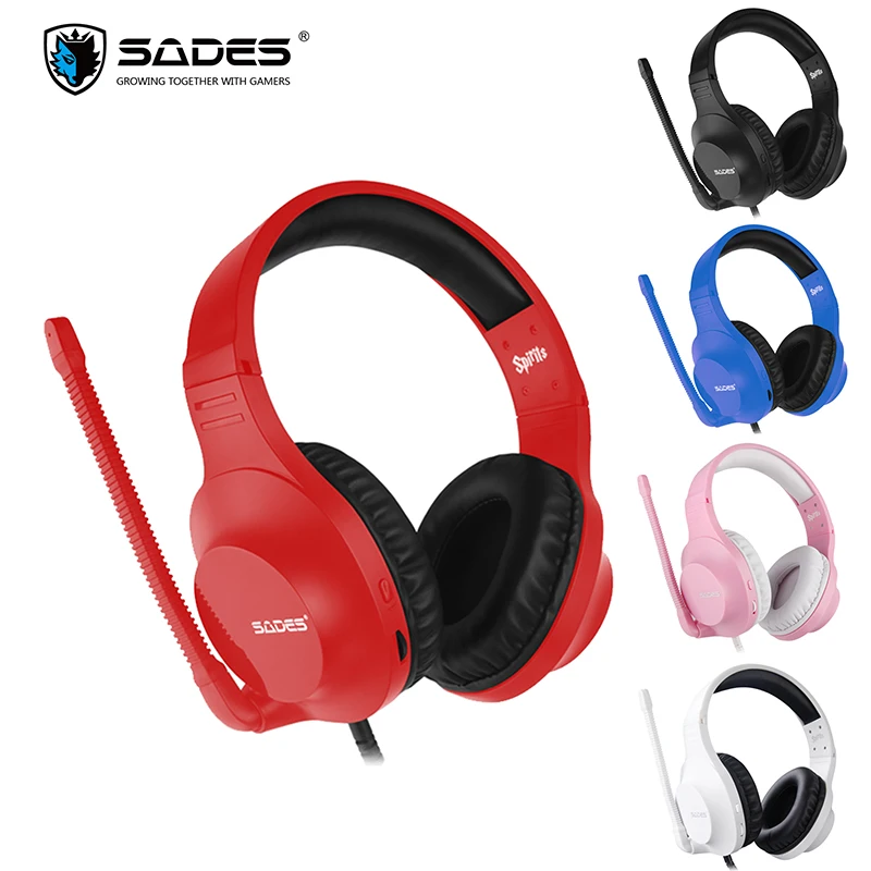 Игровая гарнитура SADES Spirit игровые наушники для ПК/ноутбука/PS4/XBOX ONE ( 2015 версия)/Mobile