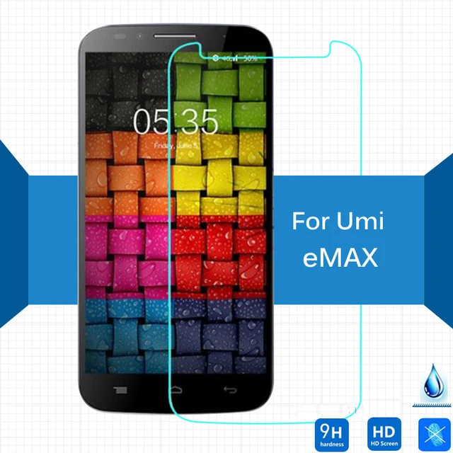 2.5D Закаленное стекло для UMI EMAX Высококачественная защитная пленка
