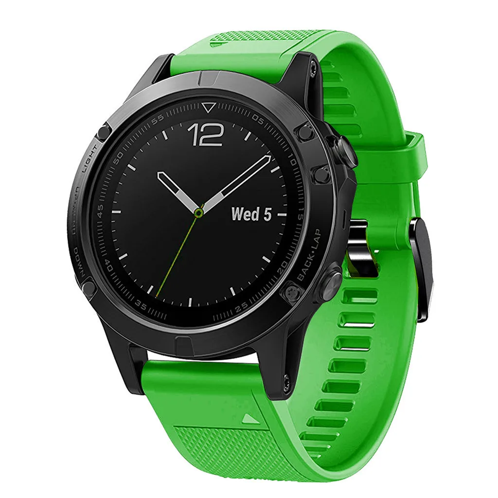 Роскошные Сменные наручные часы из ТПУ для Garmin Fenix 5X/5X Plus/3/3 HR, ремешок для часов, ремешок для часов, умные часы с пряжкой, браслет на запястье