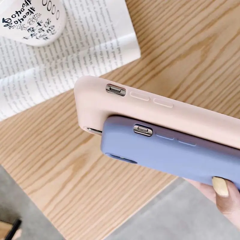 Роскошный мягкий силиконовый чехол для iPhone XS Max X XR 6 S 7 8 Plus противоударный ультра