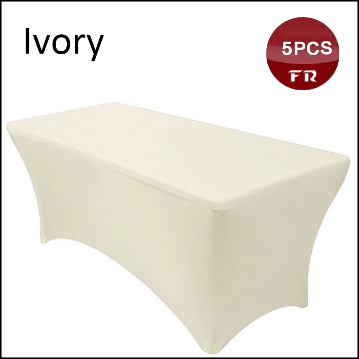 Бесплатная экспресс-доставка наволочки для стола из спандекса дешевые 6-8 футов