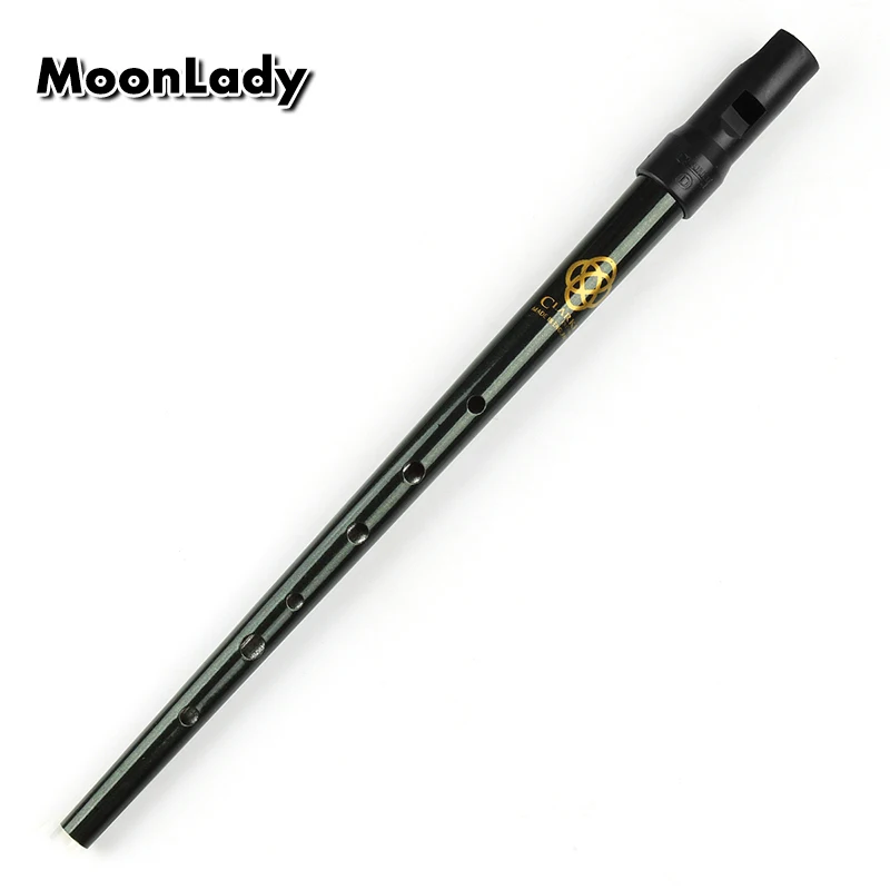 Traditional Clarke Flute Dark Green D Key Whistle Ireland Musical Instrument Irish Whistle Flute Woodwind Instrument Flute
