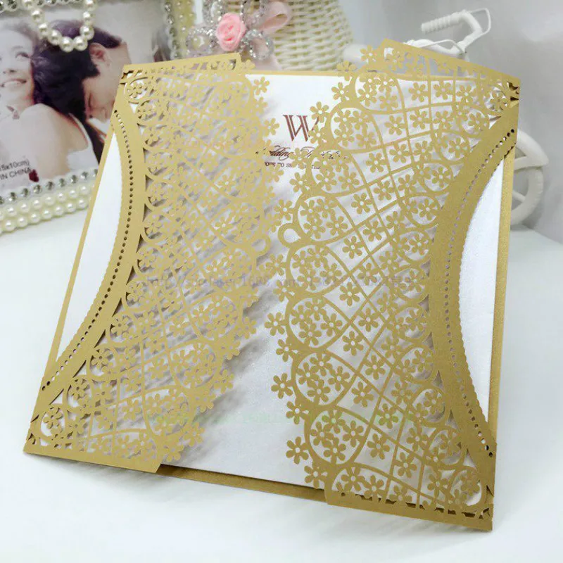 Элегантное место карты Лазерная Свадебная вечеринка стол имя вино еда гостей