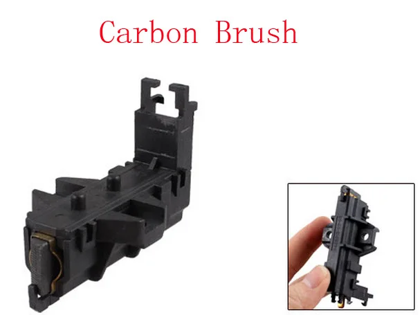 Черный пластиковый корпус Угольная щетка для Siemens Стиральная машина