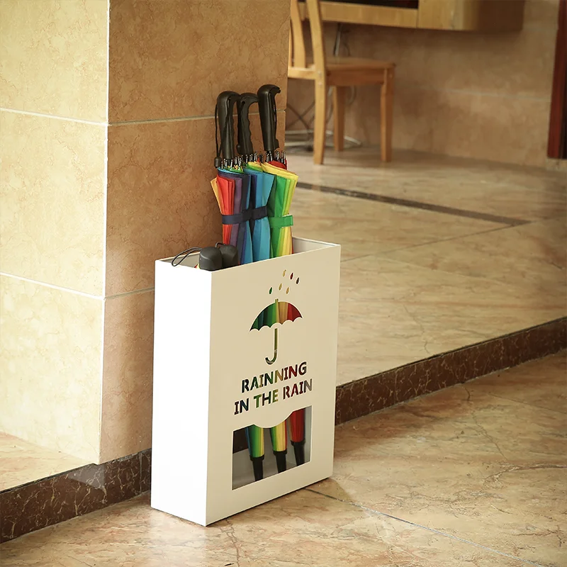 Бытовая подставка для зонта железная декоративная сетка стойка хранения