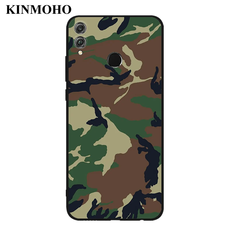 Камуфляжный камуфляжный чехол для телефона Honor 8X MAX 10 9 Lite V20 Huawei Mate 20 Funda P20 P30 Pro P20Pro |