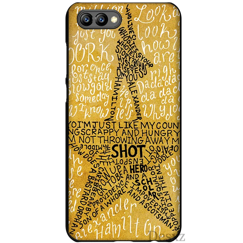 Чехол для телефона Hamilton Musical Lyrics For Honor Note 6a 7C 7X 9 10 Lite Pro 8X | Мобильные телефоны и