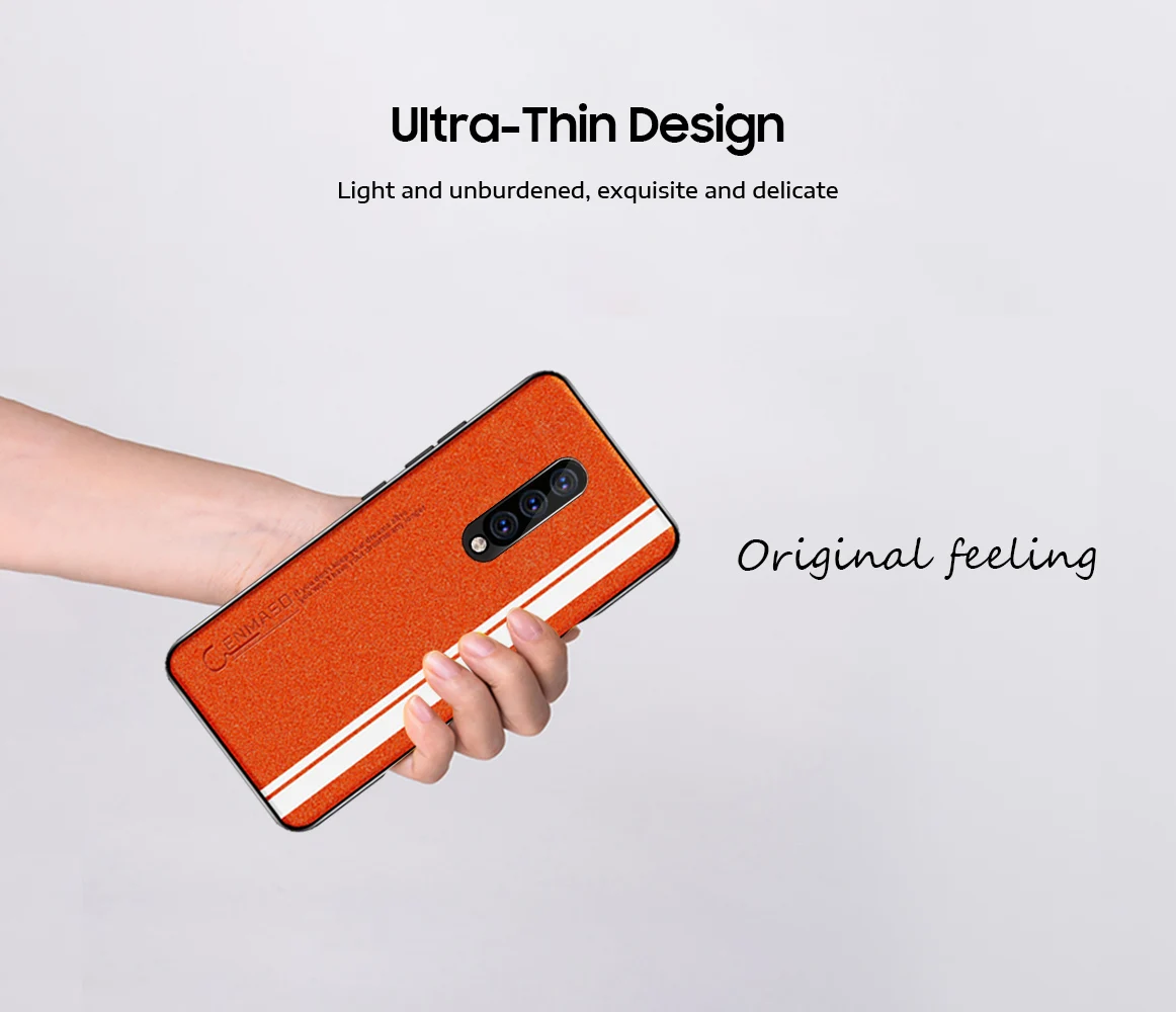 Для Oneplus 7 Pro чехол Модный Роскошный кожаный мягкий защитный ультра тонкий противоударный чехол для Oneplus 7 Pro Чехол Funda