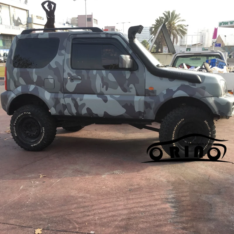 Армейский зеленый камуфляж ORINO виниловая пленка для автомобиля наклейка без