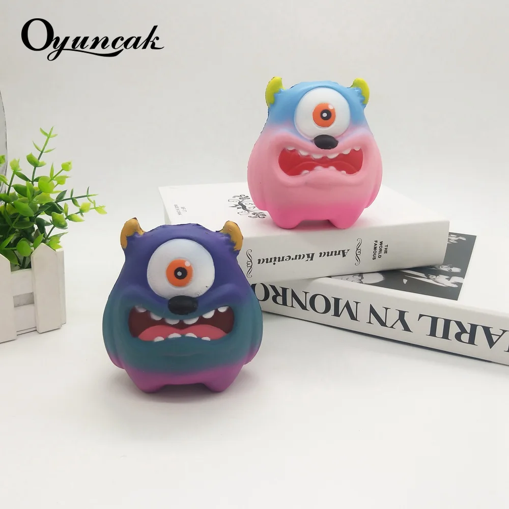 Oyuncak Squishy приколы розыгрышки Большой Глаз Монстр рельеф весело новинка кляп