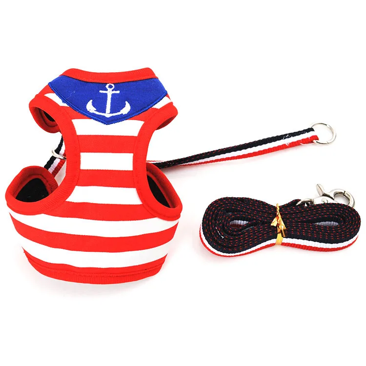 Полосы мелких животных кошка собака щенок проводов жилет и поводок милые