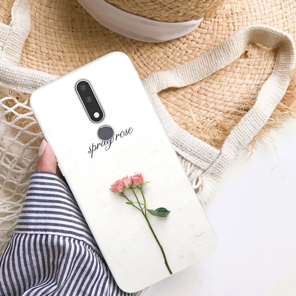 Симпатичная мультяшная силиконовая Мягкая задняя крышка для Nokia3.1 plus чехол