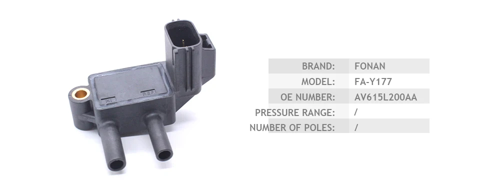 DPF дифференциальный датчик давления для FORD FOCUS MAX Galaxy Kuga MONDEO VOLVO C30 S40 1698614 31319635 LR028861 AV615L200AB