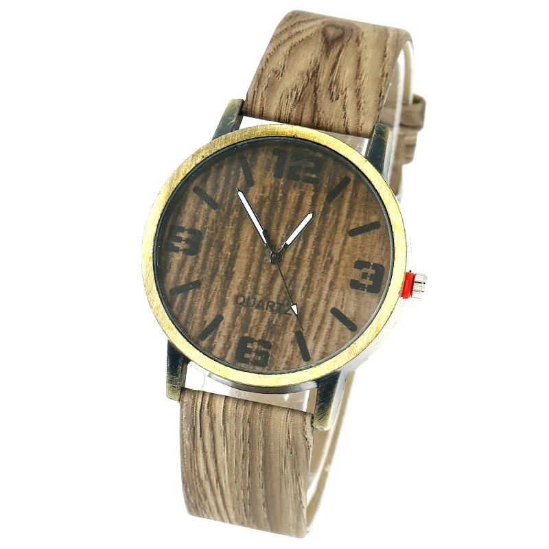 Женские наручные часы Gnova минималистичные кварцевые из искусственной кожи с