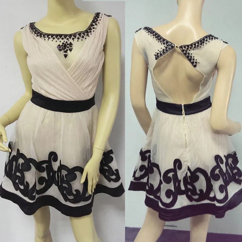 N1428 Ким Кардашян Органы ZA платье со стразами без рукавов|dress with|a dressdress a |