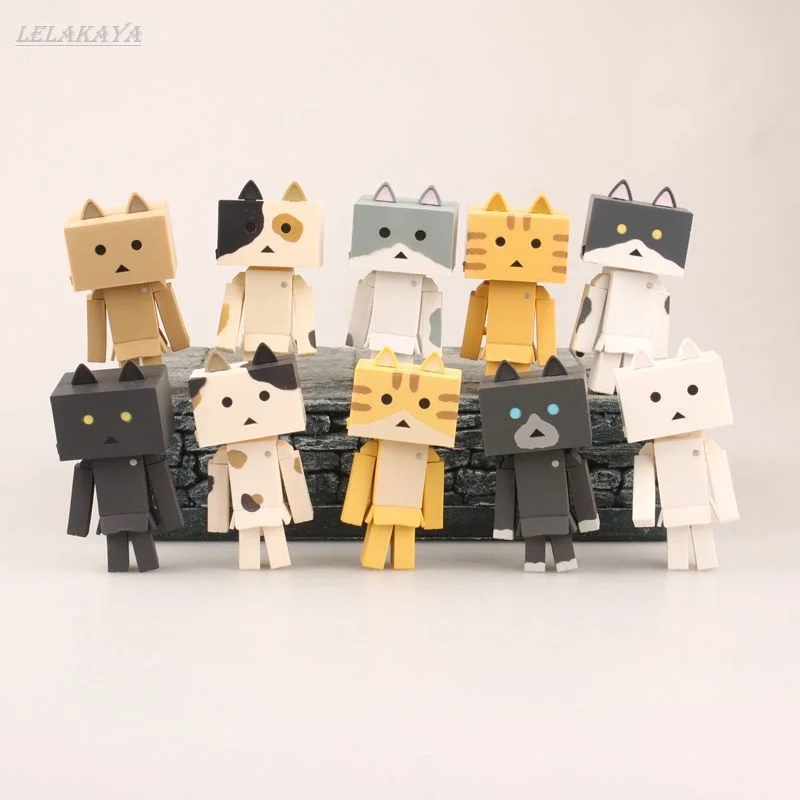 10 шт./компл. Danbo мини Danboard Высокое качество детская игрушка в подарок Cat дворе