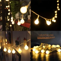 2m3m4m5m10m 2030405080led fairy christmas lights ball battery led string lights holiday wedding party outdoor indoor