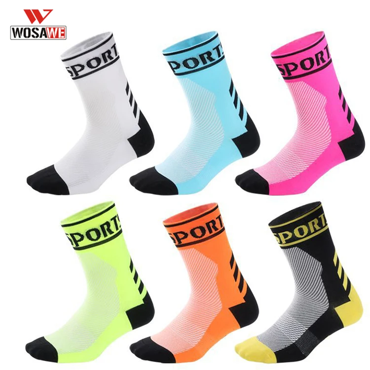 WOSAWE носки для велоспорта спортивные мотокросса баскетбольные Компрессионные