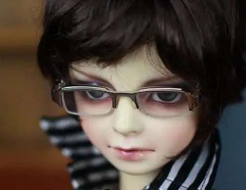 Аксессуары для кукол 1/3 uncle BJD SD Серебряные очки в полуоправе | Игрушки и хобби