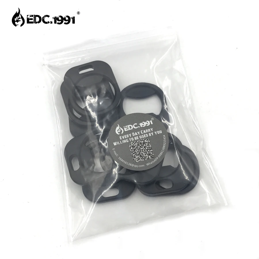 

EDC.1991 High quality Paracord Bottle Opener fitting Stainless Steel EDC GEAR Pocket Multi Tool Outdoor Travel Kit 9PCS/ LOT