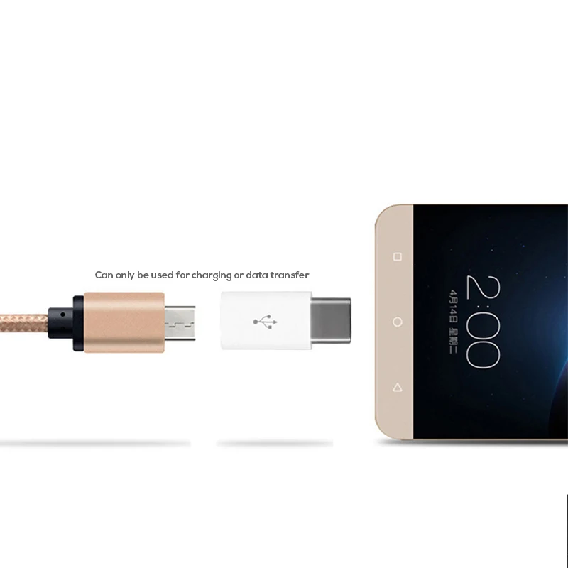 Универсальный адаптер Micro USB на Type C V8 коннектор конвертер для Samsung Huawei ZTE Xiaomi Lenovo Lg