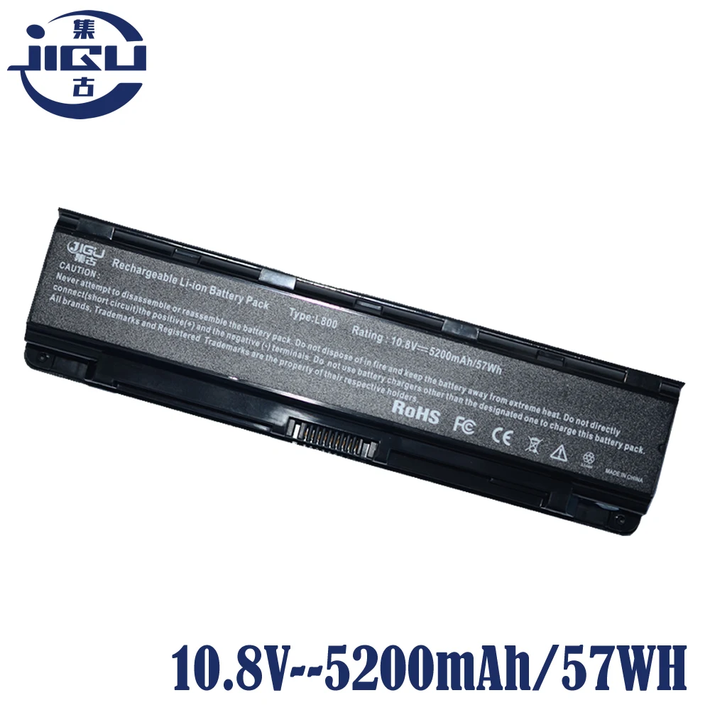 JIGU ноутбука фиолетового и черного Батарея для Toshiba PA5024U-1BRS PABAS260 PABAS259 PABAS261 PABAS262 PA5023U-1BRS PA5025U-1BRS PA5026U-1BRS