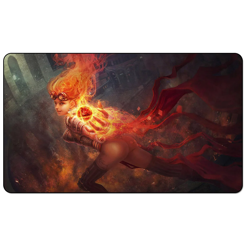 Сексуальный Chandra pyromaster 60x35 см волшебный игровой коврик Liliana Chandra pyromaster игровой коврик для настольные игры