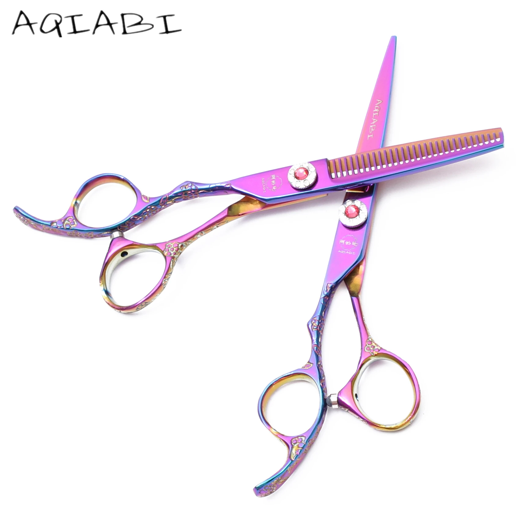 Профессиональные Парикмахерские ножницы A8002 6 ''JP 440C AQIABI парикмахерские для