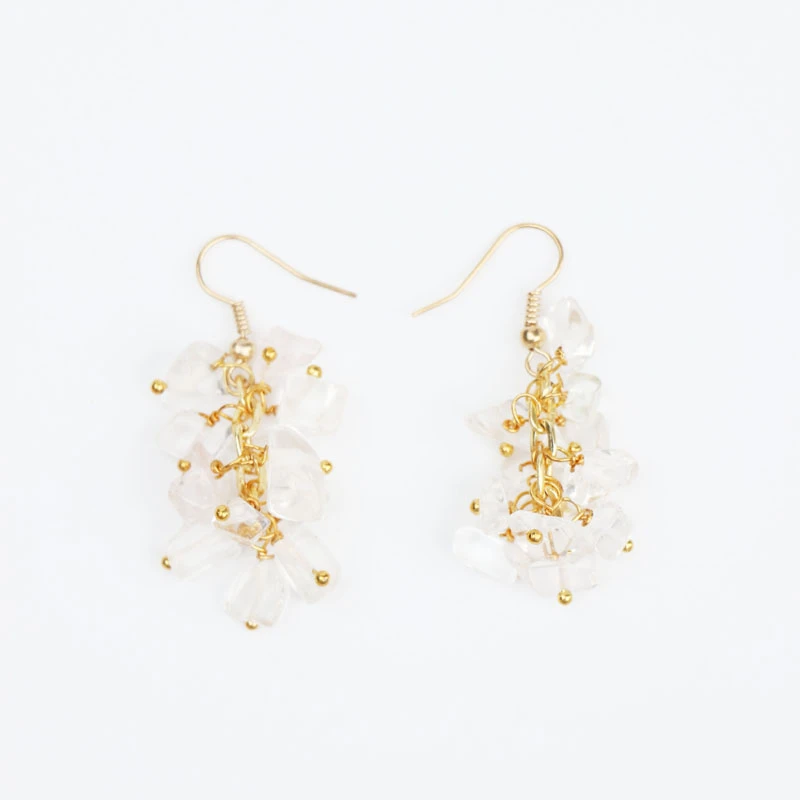 2019 Pendientes Oorbellen геометрические медные Aretes Brincos прозрачные Висячие серьги золотые