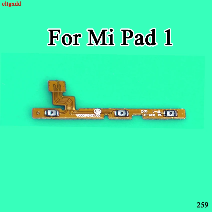 cltgxdd Power Button On / Off Volume Mute Switch Flex Cable For Xiaomi Mi Pad 1 PAD 2 | Обустройство дома
