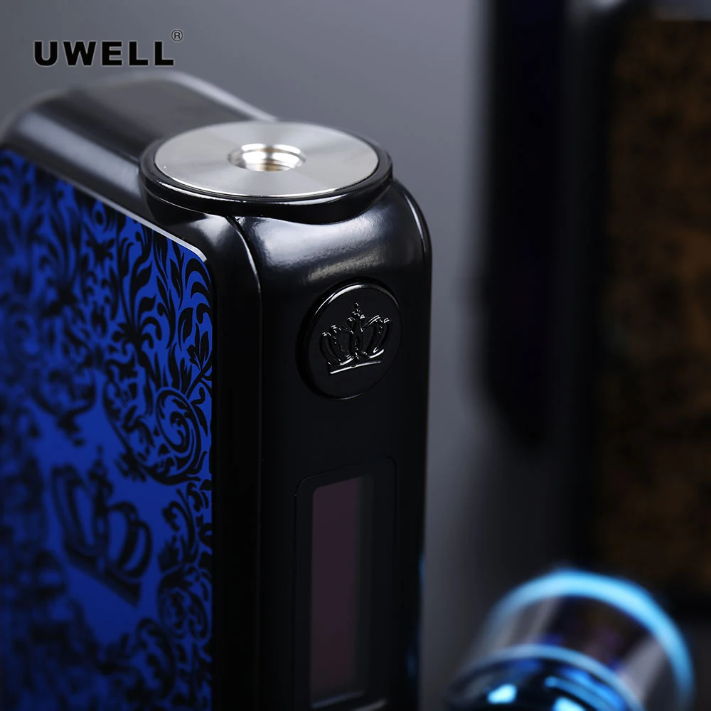 Оригинальная электронная сигарета Uwell Crown 4 200 Вт с атомайзером 5 мл работает на