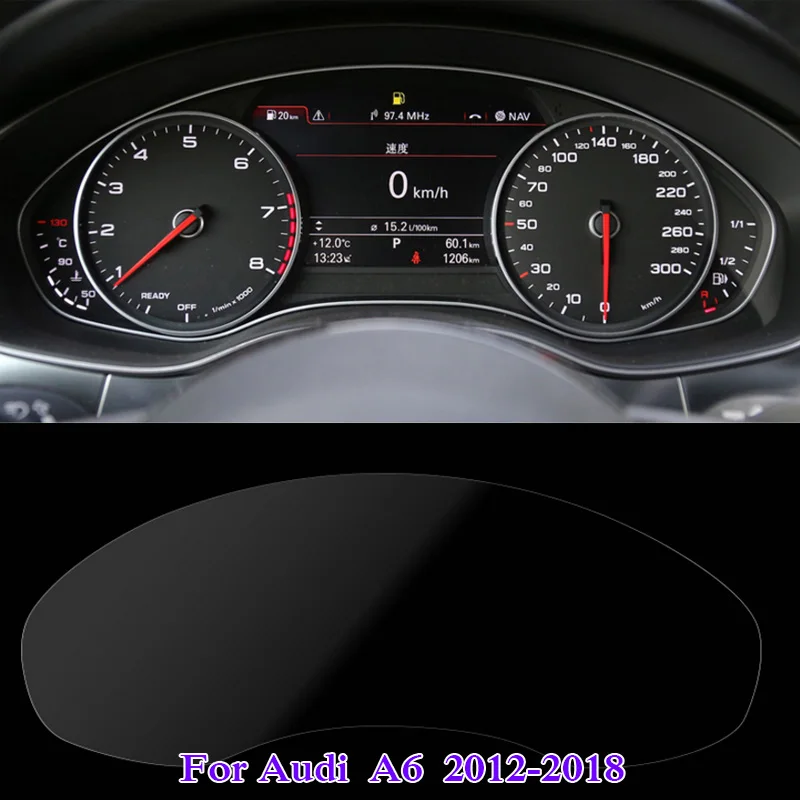 Для Audi A1 A3 A4 A4L A6 Q3 Q5 Q7 Стайлинг автомобиля приборная панель краска защитное стекло