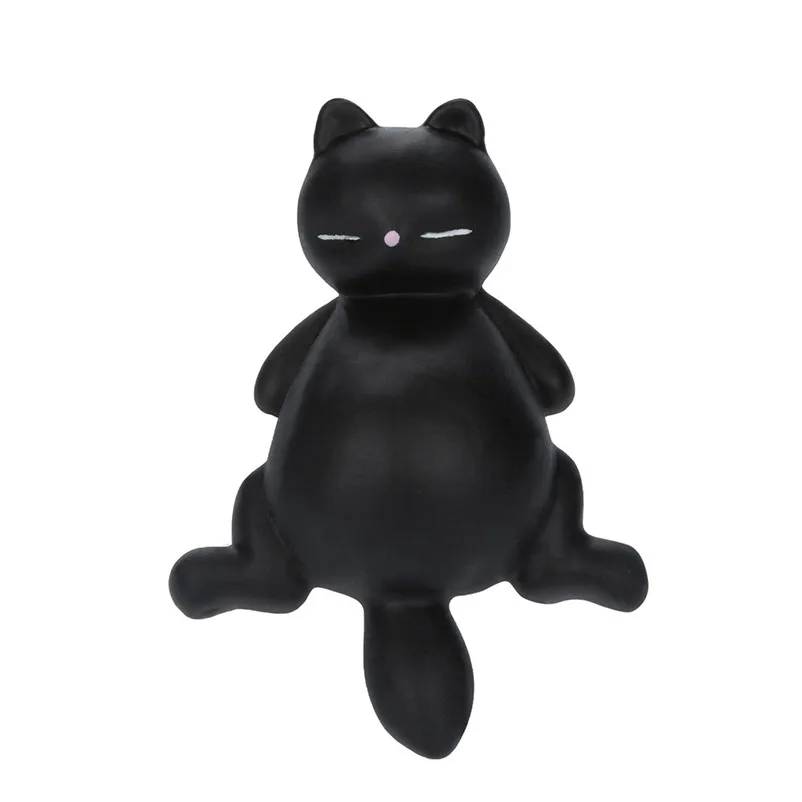 Вязкой Squishyies Моти ленивый кот Squeeze Исцеление пупси слизь сюрприз весело каваи