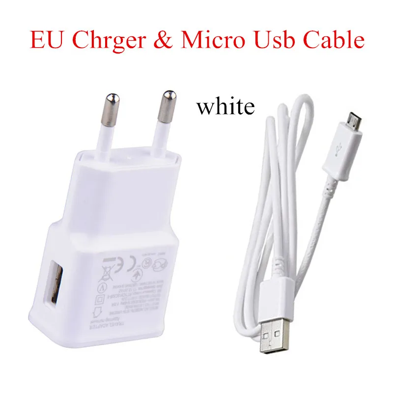 white Micro USB кабель для передачи данных для samsung Galaxy J4 J6 A6 плюс A7 J7 J3 J8 Pro S6 S7 Edge Note 5 A3 A5 J5 Путешествия Зарядное устройство Шнур - Тип штекера: white