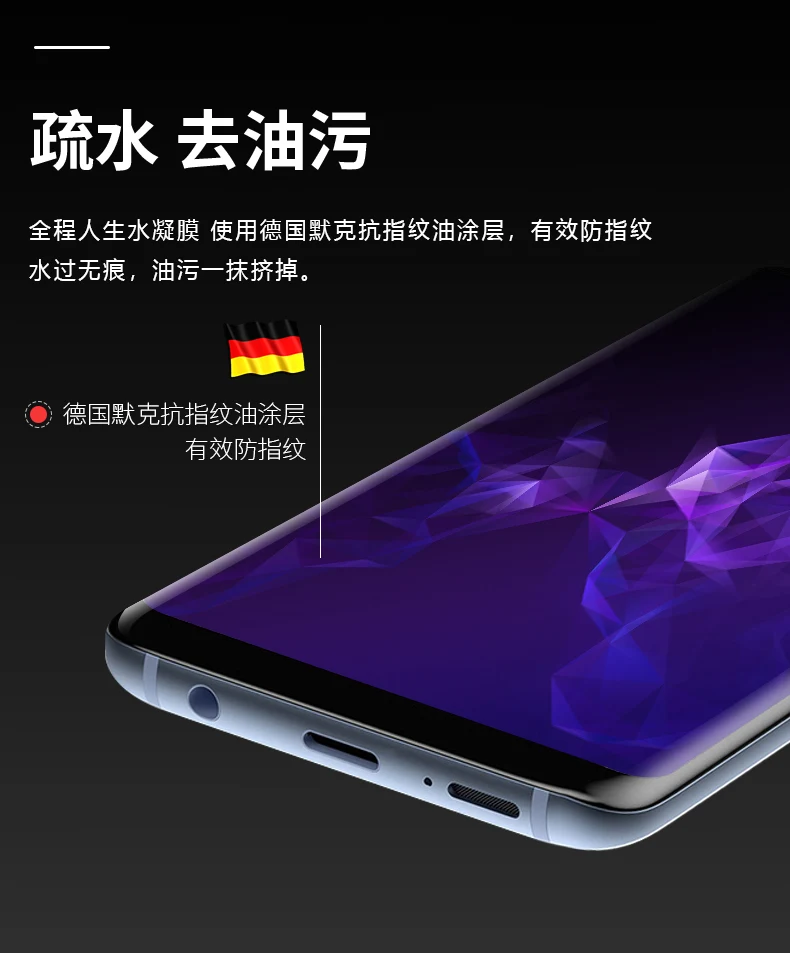 6D мобильный телефон защитная пленка для samsung S7 S6 edge полное покрытие экрана