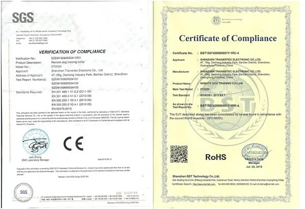 Топ-рейтинг 2000 м собачий ударный ошейник для охоты, хорошие отзывы